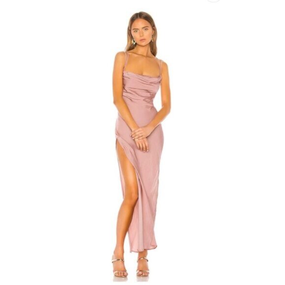 NWT Michael Costello REVOLVE Braxton Backless Maxi Dress - Picture 1 of 12
